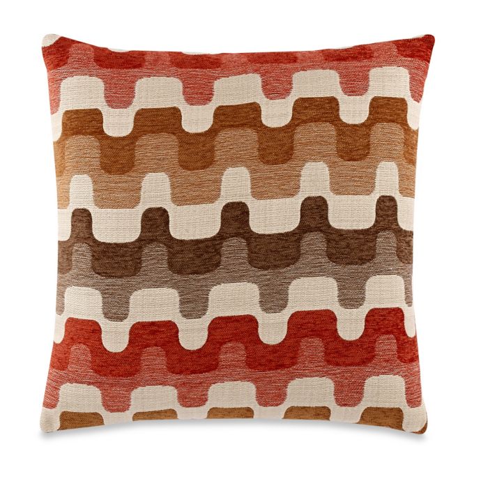 Dunderdale Coral 20-Inch x 20-Inch Throw Pillow | Bed Bath & Beyond
