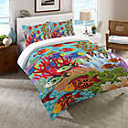 Alternate image 0 for Laural Home&reg; Fish in the Hood Comforter in Teal