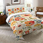 Alternate image 0 for Laural Home&reg; Watercolor Poppies Queen Comforter in Orange