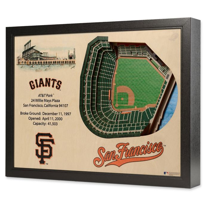 MLB San Francisco Giants Stadium Views Wall Art Bed Bath & Beyond