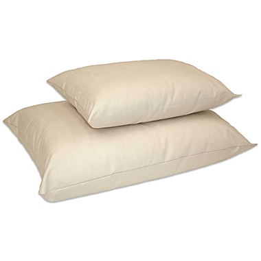 Naturepedic&reg; Organic Cotton/PLA Low Fill Standard Pillow. View a larger version of this product image.