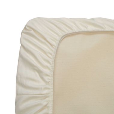 Naturepedic&reg; Organic Waterproof Fitted Crib Pad Cover. View a larger version of this product image.