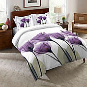 Laural Home&reg; Lavender Hope Queen Comforter in Purple