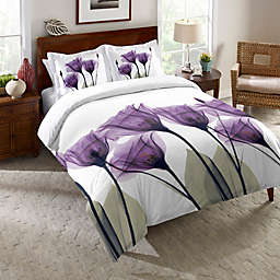 Laural Home® Lavender Hope Queen Comforter in Purple
