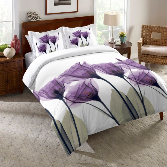 Laural Home® Lavender Hope Comforter in Purple | Bed Bath ...