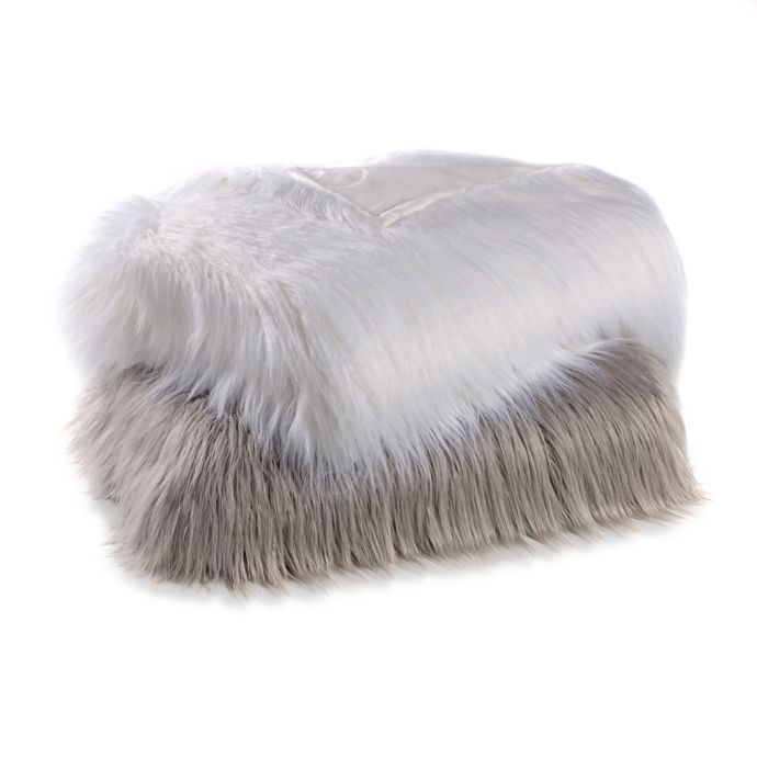 Flokati Faux Fur Throw Blanket Bed Bath Beyond