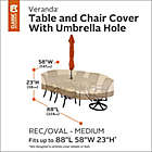 Alternate image 1 for Classic Accessories&reg; Veranda Medium Outdoor Table with Umbrella Hole