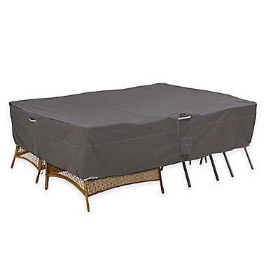 Classic Accessories&reg; Ravenna Outdoor Furniture Set Cover in Taupe. View a larger version of this product image.