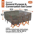 Alternate image 3 for Classic Accessories&reg; Ravenna Outdoor Furniture Set Cover in Taupe