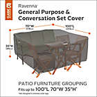 Alternate image 1 for Classic Accessories&reg; Ravenna Outdoor Furniture Set Cover in Taupe