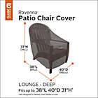 Alternate image 1 for Classic Accessories&reg; Ravenna Deep Lounge/Club Chair Outdoor Furniture Cover in Taupe