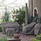 Alternate image 10 for Classic Accessories&reg; Ravenna Medium Loveseat Outdoor Furniture Cover in Taupe