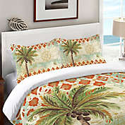 Laural Home&reg; Spice Palm Standard Pillow Sham in Orange