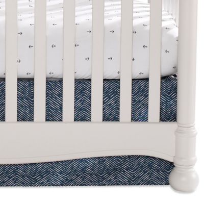 tailored crib skirt