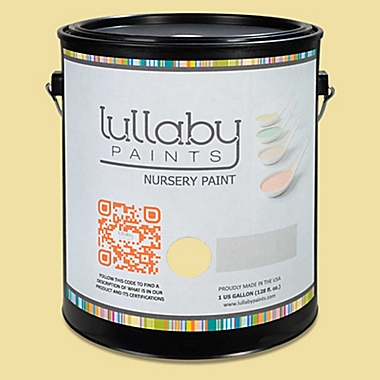 Lullaby Paints Nursery Wall Paint Collection in Buttercake. View a larger version of this product image.
