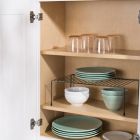 Alternate image 2 for Home Basics&reg; Helper Wire Shelf in Onyx