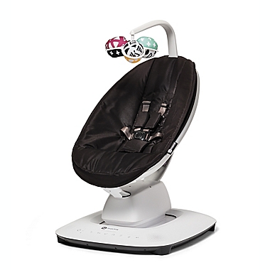 4moms&reg; MamaRoo&reg; Multi-Motion Baby Swing in Black. View a larger version of this product image.