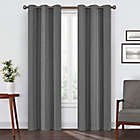 Alternate image 1 for Eclipse Ronneby 63-Inch Grommet Blackout Window Curtain Panel in Black (Single)