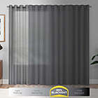 Alternate image 5 for Eclipse Ronneby 63-Inch Grommet Blackout Window Curtain Panel in Black (Single)