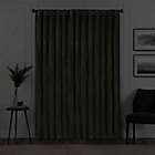 Alternate image 4 for Eclipse Harper 63-Inch Rod Pocket Blackout Window Curtain Panel in Charcoal (Single)