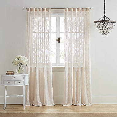 Wamsutta&reg; Vintage Ellesmere Light Filtering Rod Pocket/Back Tab Curtain Panel (Single). View a larger version of this product image.