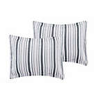 Alternate image 7 for Waverly&reg; Forever Stripe 10-Piece King Comforter Set in Blue