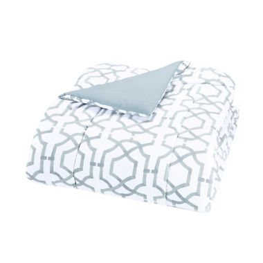 Stratford 6-Piece Twin/Twin XL Comforter Set in Aqua. View a larger version of this product image.