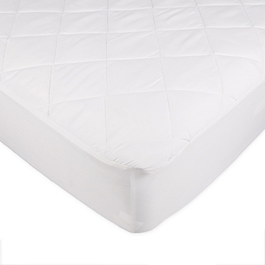 Simply Essential&trade; Queen Microfiber Mattress Pad. View a larger version of this product image.