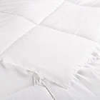 Alternate image 2 for Simply Essential&trade; Microfiber Down Alternative King Comforter in White