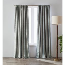 O&O by Olivia & Oliver™ Luster Velvet Room Darkening Window Curtain Panel (Single)