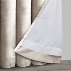 Alternate image 3 for O&O by Olivia & Oliver&trade; 63-Inch Luster Velvet Curtain Panel in Silver (Single)