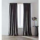 Alternate image 0 for O&O by Olivia & Oliver&trade; 63-Inch Luster Velvet Curtain Panel in Charcoal (Single)