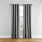 Alternate image 0 for Simply Essential&trade; Woven Honeycomb 95-Inch Grommet Light Filtering Curtain in Silver (Single)
