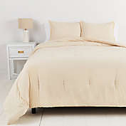Simply Essential&trade; Garment Washed 2-Piece Twin/Twin XL Duvet Cover Set in Sandshell