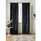 Alternate image 0 for Studio 3B&trade; Velvet 63-Inch Room Darkening Window Curtain Panel in Navy (Single)