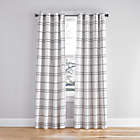 Alternate image 0 for Simply Essential&trade; Altura Windowpane 84-Inch Grommet Curtain Panel in Ivory (Single)