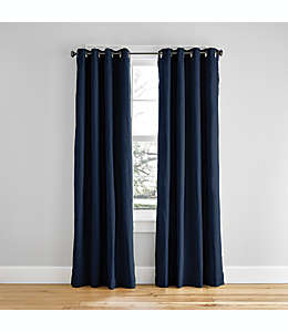 Cortina de algodón Simply Essential™ Hawthorne de 2.13 m color azul marino