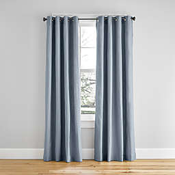 Simply Essential™ Hawthorne 95-Inch Grommet Window Curtain Panel in Taupe (Single)