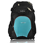 Alternate image 1 for Obersee Bern Diaper Bag Backpack with Detachable Cooler in Turquoise