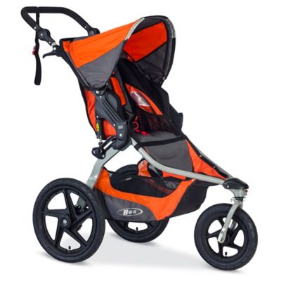 bob stroller orange