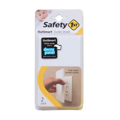 Safety 1st&reg; OutSmart&trade; 2-Pack Outlet Shields