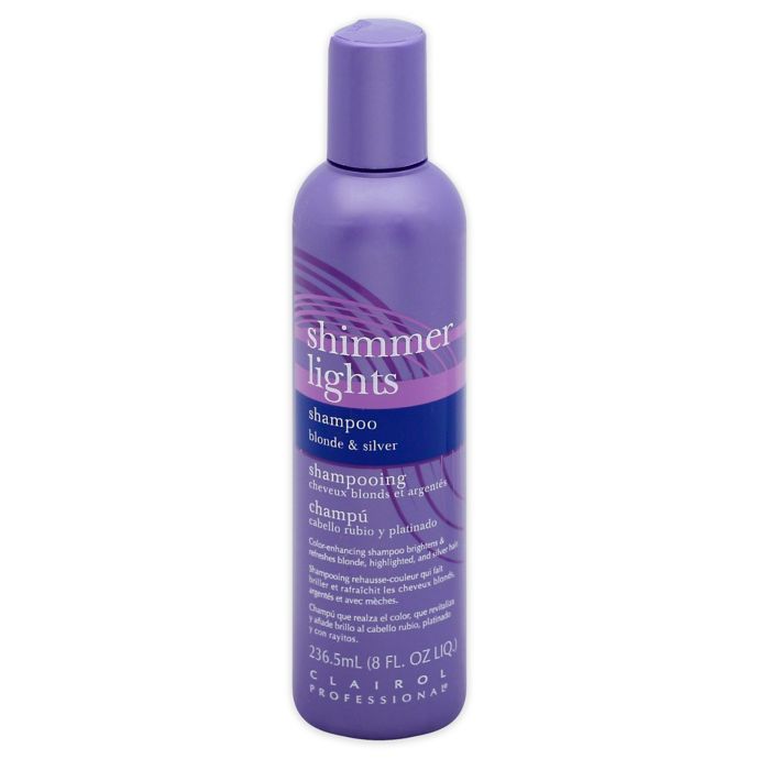 Clairol Shimmer Lights 8 Oz Original Conditioning Shampoo For