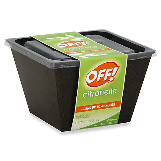 Alternate image 1 for Off!® 18 oz. Citronella Bucket Candle