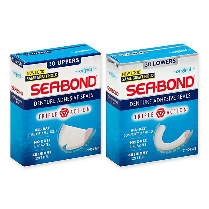 Secure Denture Adhesive >> Sea-Bond® Denture Adhesive Seals in Original | Bed Bath & Beyond Secure Denture Adhesive >> Sea-Bond® Denture Adhesive Seals in Original | Bed Bath & Beyond