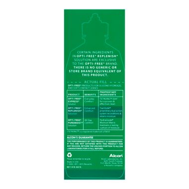 Alcon&reg; Opti-Free&reg; 10. oz. Replenish Multi-purpose Disinfecting Solution. View a larger version of this product image.