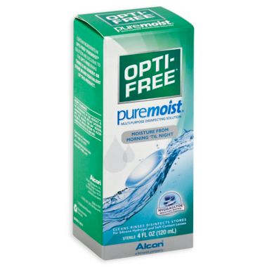 Alcon&reg; Opti-Free&reg; 4 oz. Pure Moist Multi-Purpose Disinfecting Solution. View a larger version of this product image.