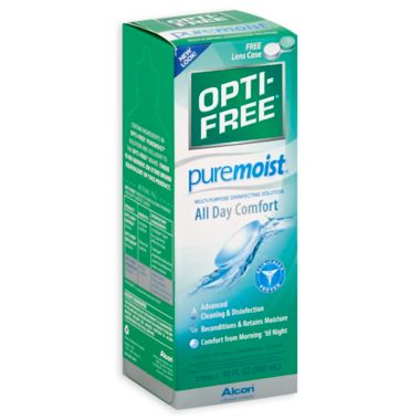 Alcon&reg; Opti-Free&reg; 10 oz. Pure Moist Multi-Purpose Disinfecting Solution. View a larger version of this product image.