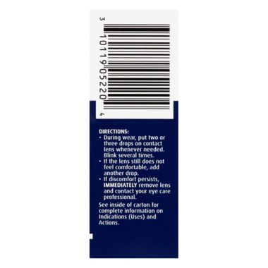 Bausch + Lomb ReNu MultiPlus&reg; .27 oz. Lubricating and Rewetting Drops. View a larger version of this product image.