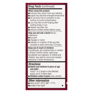 Bausch + Lomb Opcon-A&reg; .5 oz. Eye Allergy Relief Drops. View a larger version of this product image.