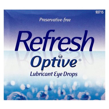 Refresh Optive&reg; 60-Count Sensitive Preservative-Free Lubricant Eye Drops. View a larger version of this product image.
